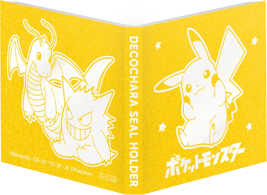 Deco Character Seal Holder B de novembre avec Pikachu